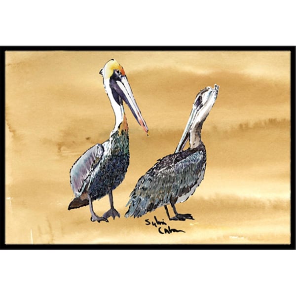 Carolines Treasures Pelican Indoor Or Outdoor Mat - 18 x 27 in. 8408-MAT - main